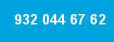932 044 67 62 932 044 67 62
